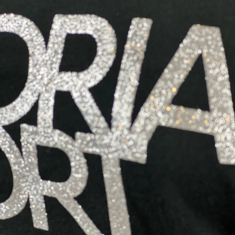 NWT Victoria’s Secret Sport Silver Shimmer Black Strappy Tank Top $25 - Picture 2 of 9